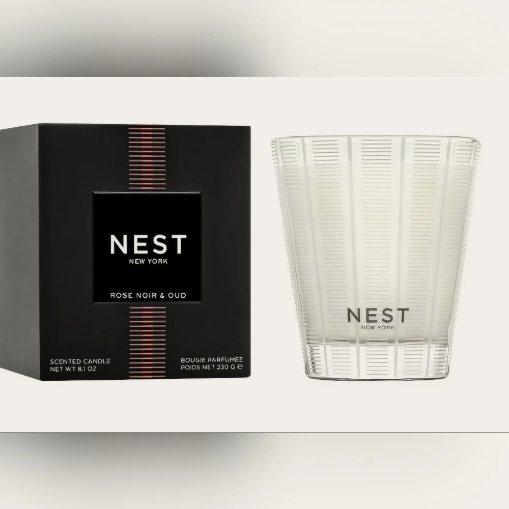 Nest Black Rose Noir & Oud Candle- New